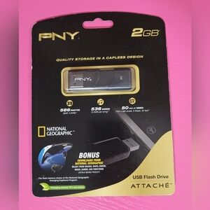 PNY 2GB USB Flash Drive New